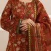 Saya Unstitched Printed Lawn 3 Piece