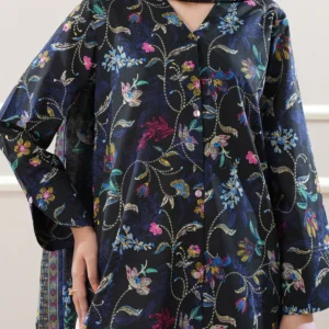 Saya U01-25397-04A Unstitched Printed Lawn 3 Piece