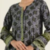 Saya U01-25397-11A Unstitched Printed Lawn 3 Piece
