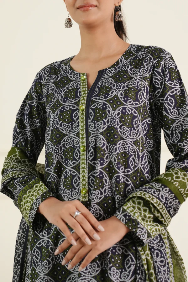 Saya U01-25397-11A Unstitched Printed Lawn 3 Piece