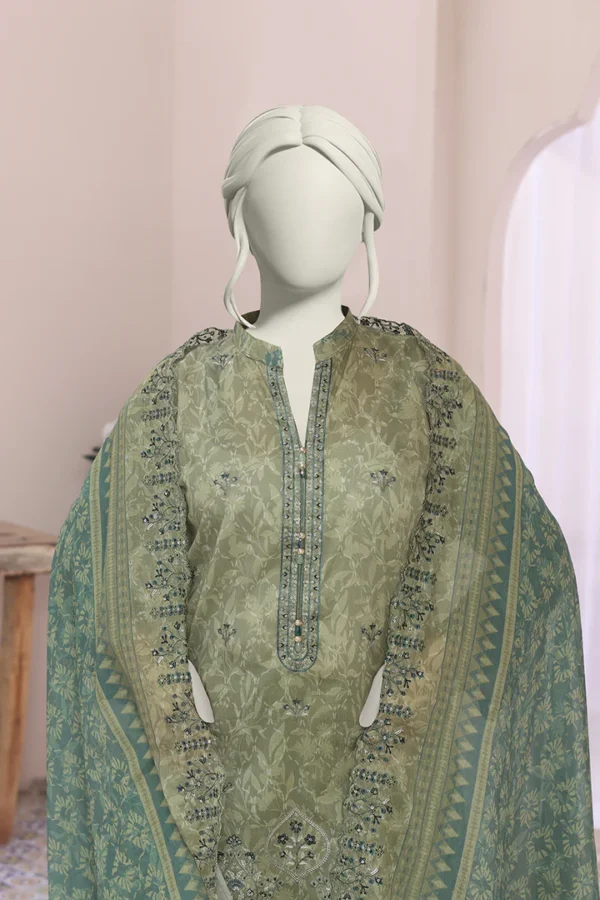 Almeerah Printed Collection Mystic Mehandi Charm Embroidered Cutwork Vol 4 - Image 2