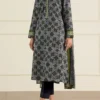 Saya U01-25397-11A Unstitched Printed Lawn 3 Piece - Image 2