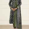 Saya U01-25397-11A Unstitched Printed Lawn 3 Piece - Image 3
