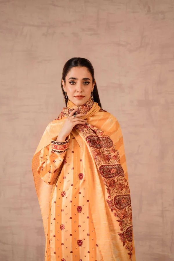 Nishat Unstitched 3 Piece - Printed Suit - 42301749-R - Image 3