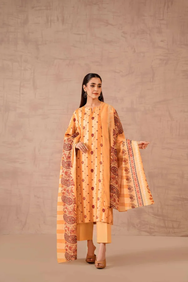 Nishat Unstitched 3 Piece - Printed Suit - 42301749-R - Image 5