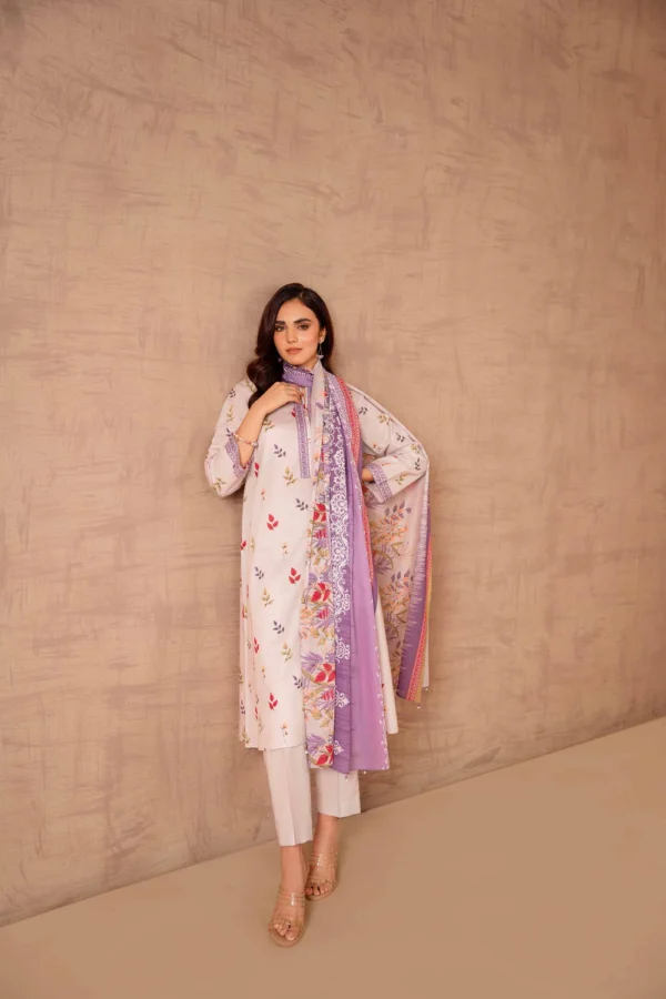 Nishat Unstitched 3 Piece - Printed Suit - 42301783-R - Image 6