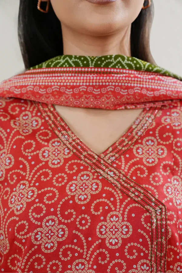 Saya U01-25397-07B Unstitched Printed Lawn 3 Piece - Image 5