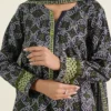 Saya U01-25397-11A Unstitched Printed Lawn 3 Piece - Image 5