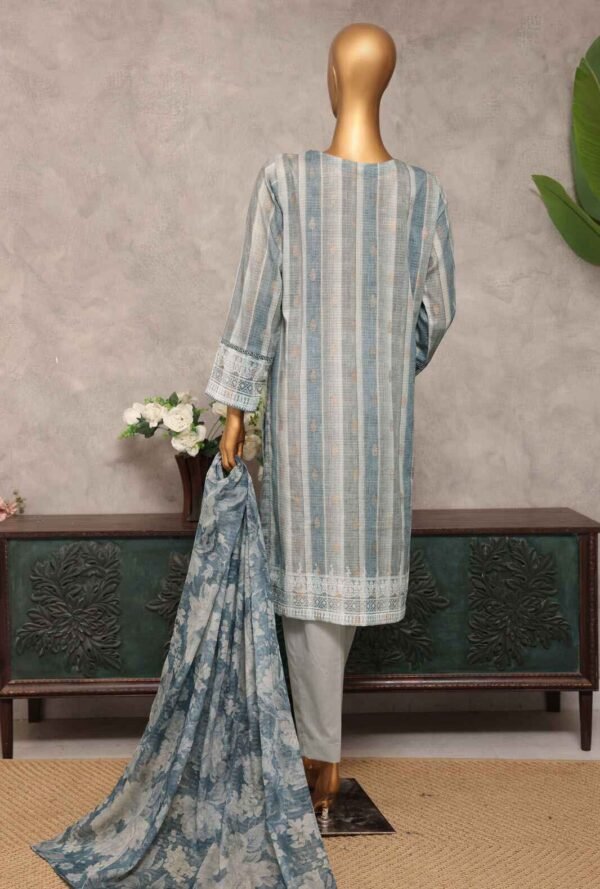 Majestic by HZ Textiles Embroidered Jacquard Suit Unstitched 3 Piece MJE-19 - Summer Collection - Image 2