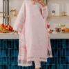 Zellbury Embroidered Shirt Shalwar Dupatta - WUS25E30807 - Image 3