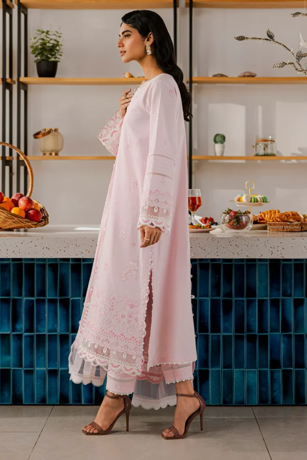 Zellbury Embroidered Shirt Shalwar Dupatta - WUS25E30807 - Image 9