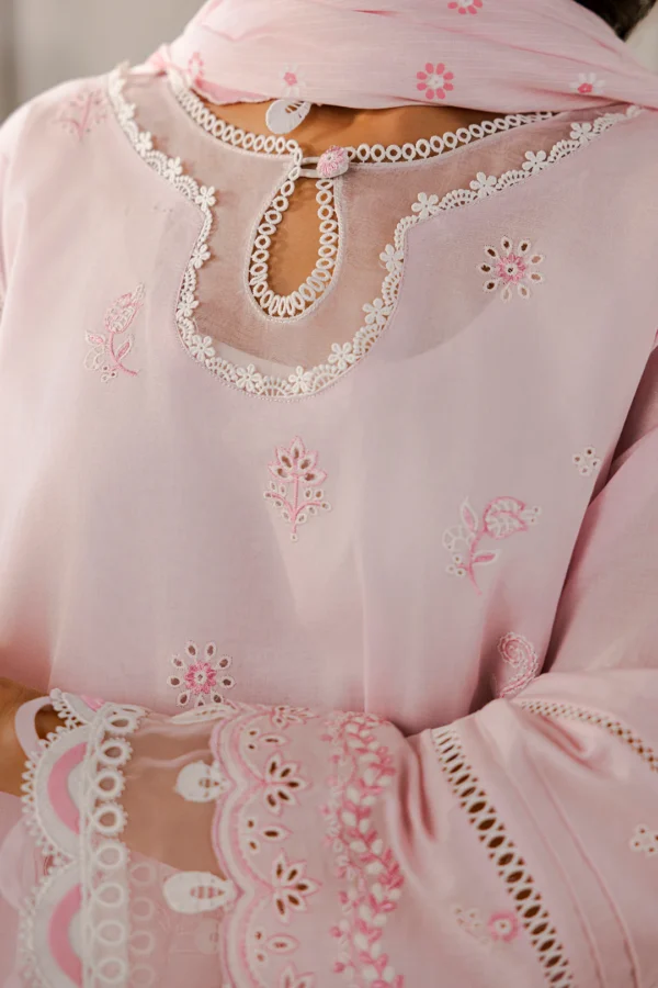 Zellbury Embroidered Shirt Shalwar Dupatta - WUS25E30807 - Image 11