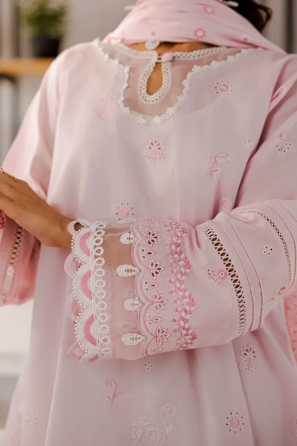 Zellbury Embroidered Shirt Shalwar Dupatta - WUS25E30807 - Image 13