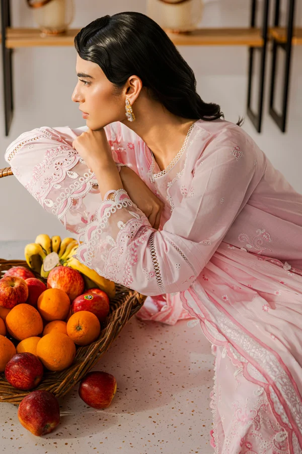 Zellbury Embroidered Shirt Shalwar Dupatta - WUS25E30807 - Image 16