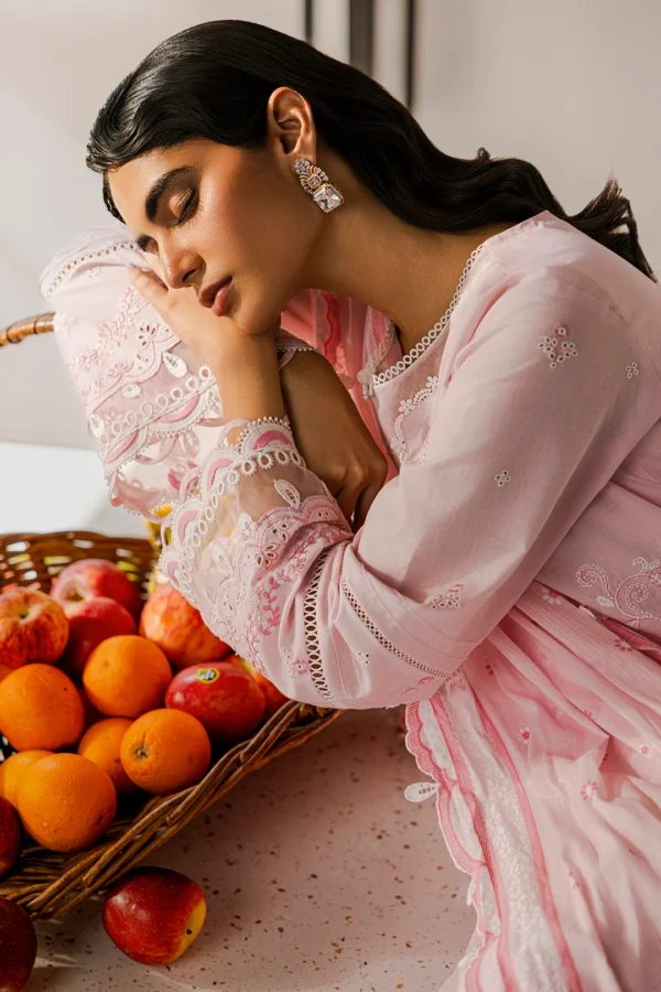 Zellbury Embroidered Shirt Shalwar Dupatta - WUS25E30807 - Image 17